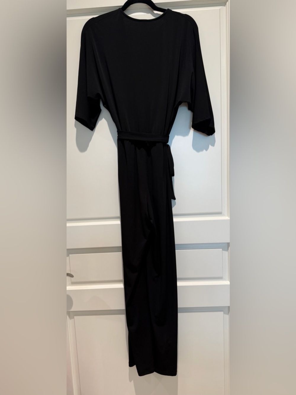 Alison Joy V Neck Jumpsuit - Black - Size S - Picture 3 of 5